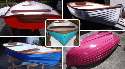 Dinghy colour options