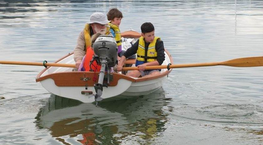 Nelson Lugger fibreglass Dinghy NZ